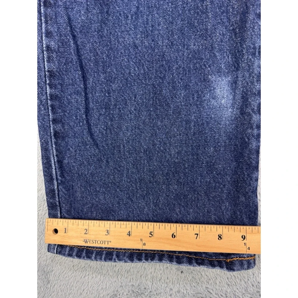 Levi's 517 Jeans Men's 40x32 Blue Bootcut  Denim Cowboy Distressed Faded Western